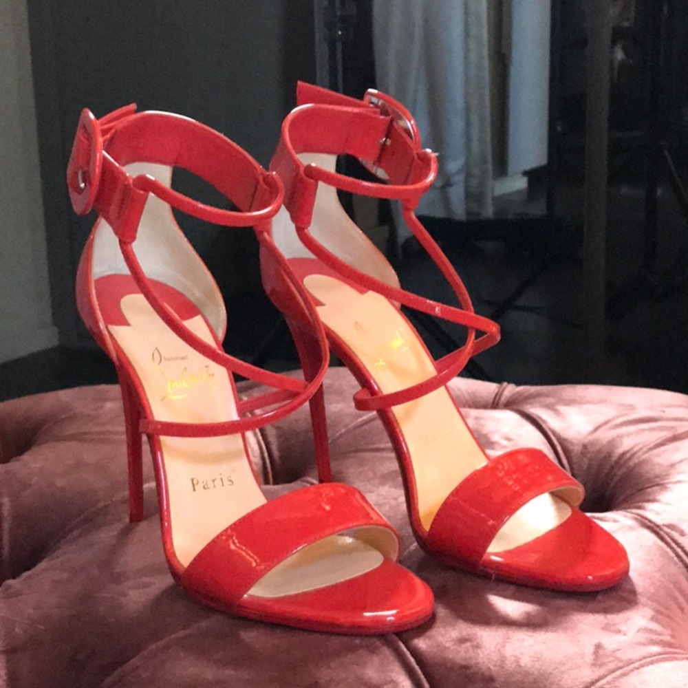 Christian Louboutin BRAND NEW Red Pump Sandal